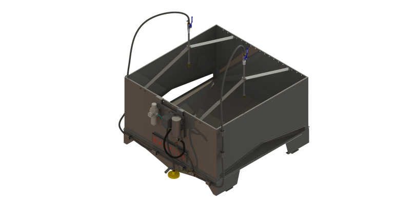 CABINE PARA APLICAÇÃO DE COLA ISOMETRICA