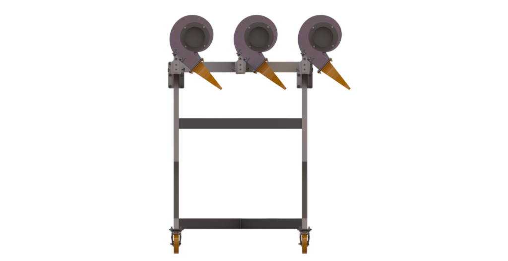 SOPRADORES EM BATERIA FRONTAL